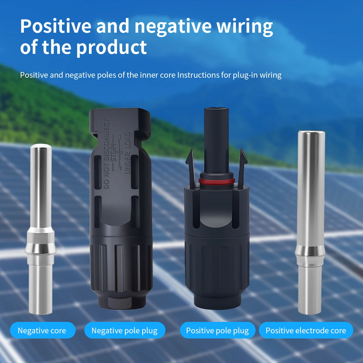 TOMZN 2 مجموعات من موصلات الطاقة الشمسية الكهروضوئية 1000 فولت 1500 فولت 32A 45A لوحة فرع سلك كهروضوئي/اللوحة محطة صندوق العاكس IP67 10 مجموعة