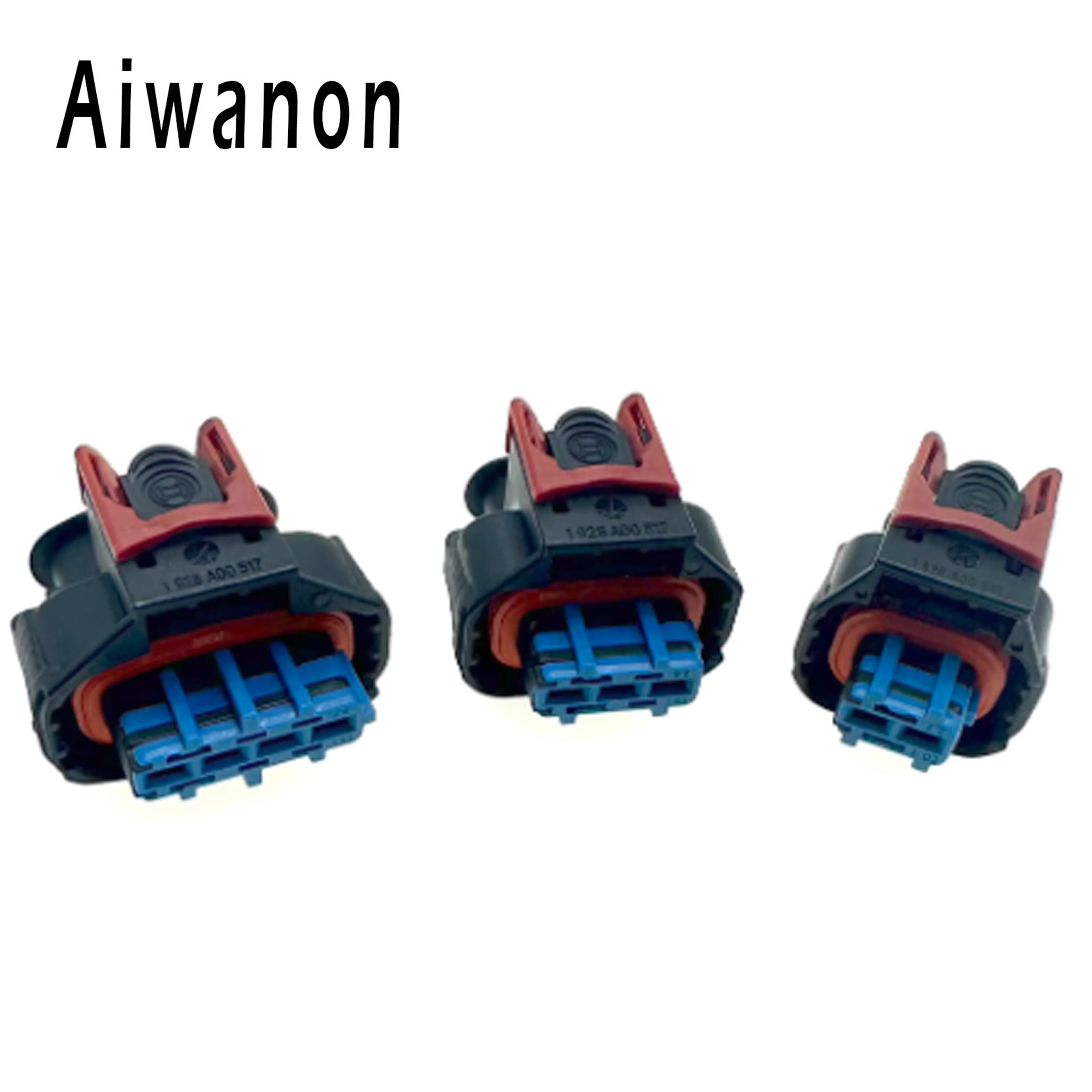 

1 Set 2 3 4 Pin Auto Fuel Injector Waterproof Electrical Cable Connectors Female Wiring Harness Plug 1928A00517 1928405521