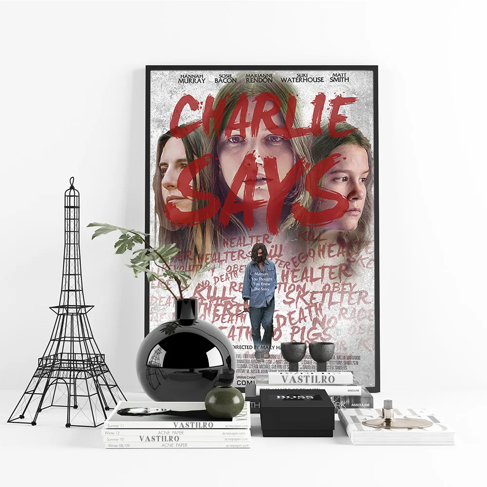 تشارلي يقول الدراما السيرة الذاتية فيلم طباعة ملصق فني فيلم ملصقات جدار قماش اللوحة غرفة الفيديو السينما ديكور المنزل الحديث