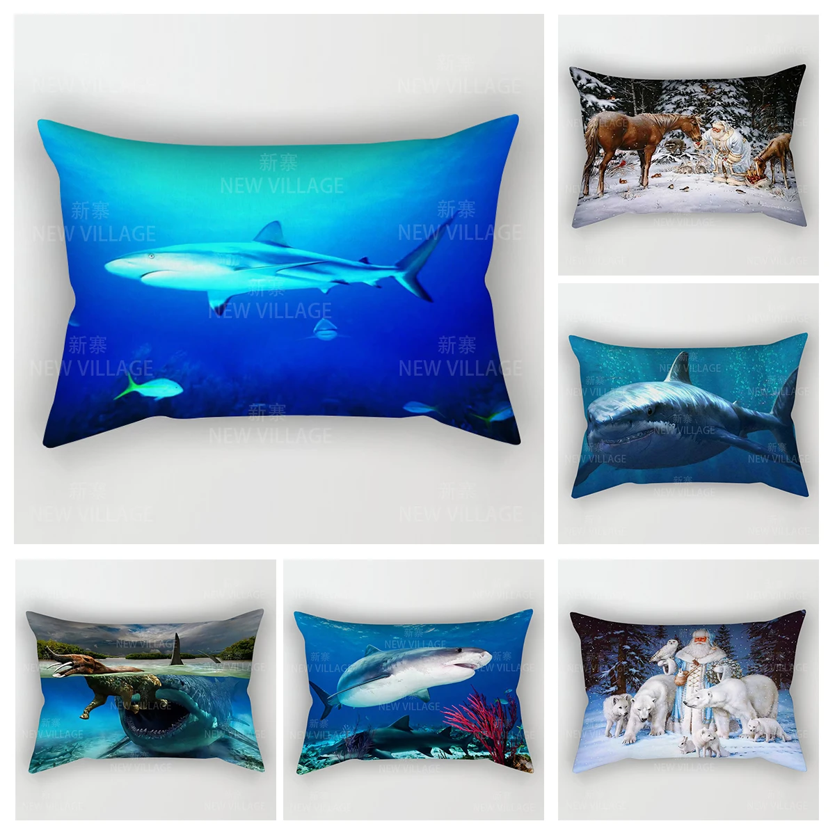 가정용 가을 장식 유화 스타일 베개 쿠션 커버, 장식 던지기 베개 커버, 30x50 베개 케이스, 30x50, 40x60, 50x70