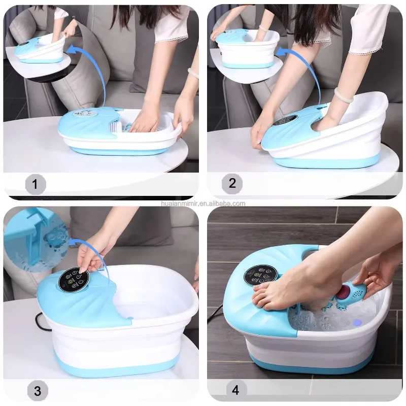 Household Foot Realx Soaking Tub Bucket Foot Massage Machine