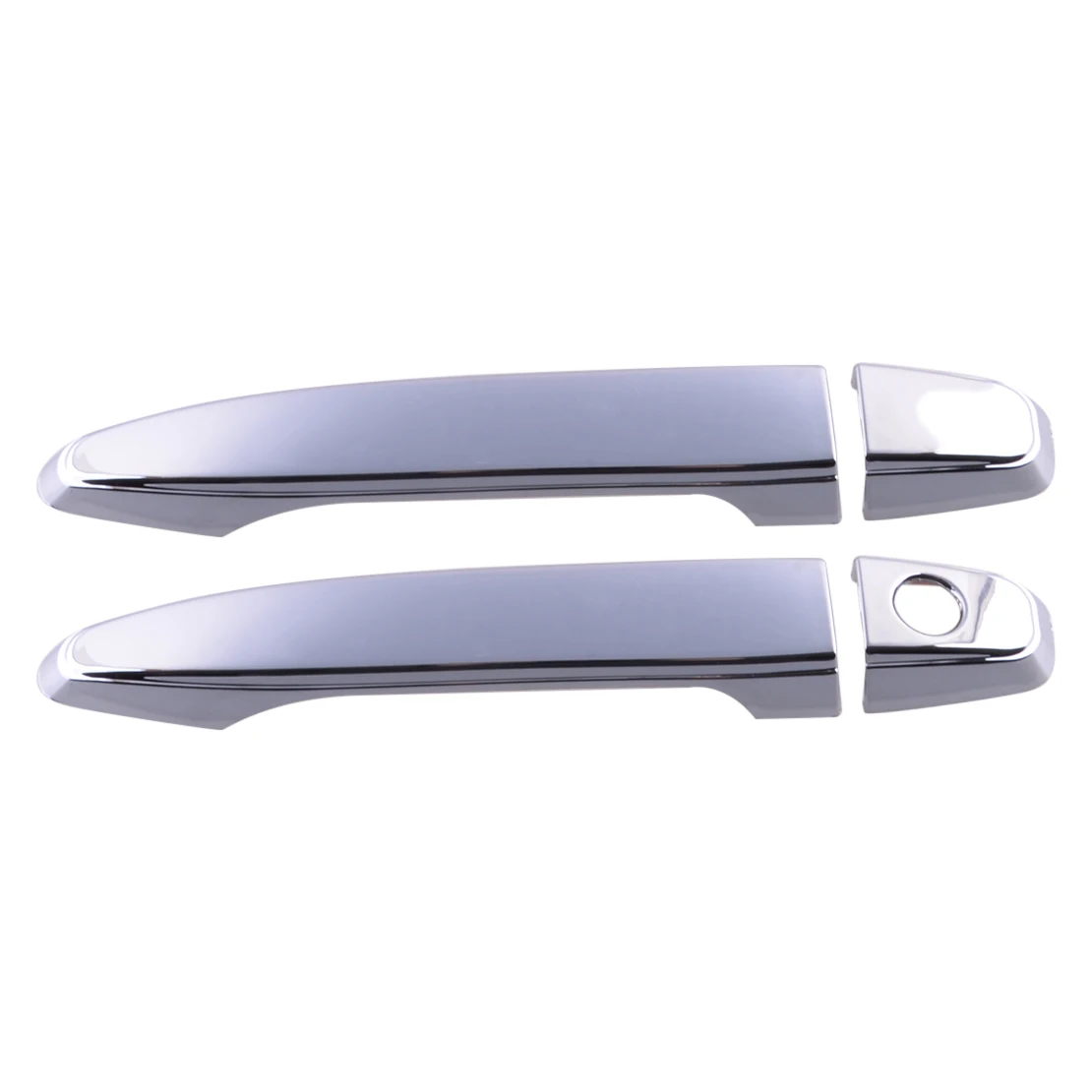 

1 Set Car Exterior Door Handle Cover Trim Cap Key Hole ABS Fit for Lexus SC430 2002-2004 2005 2006 2007 2008 2009 2010 Silver