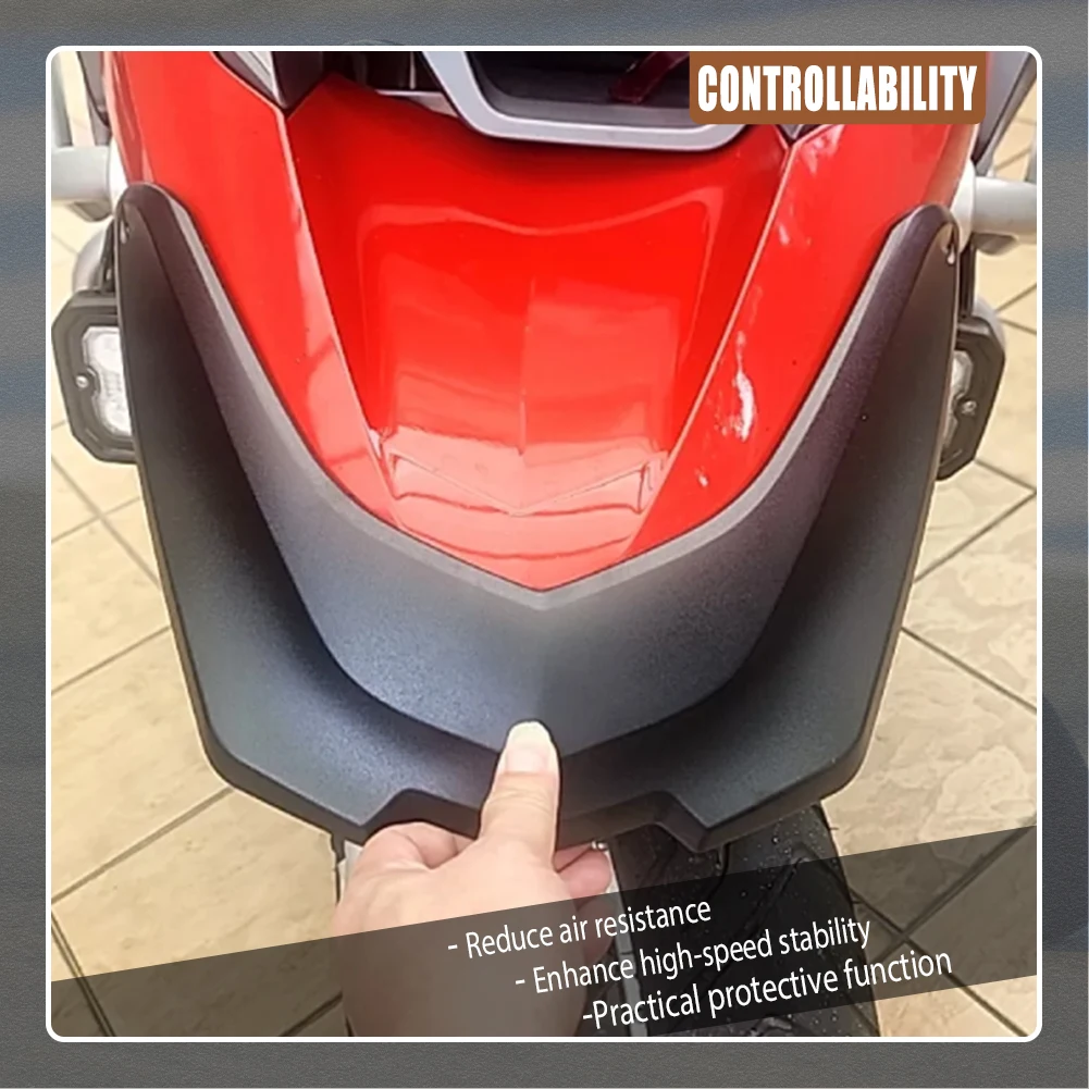 R 1200 GS Nose Fairing Beak Cowl Extension Wheel Cover Motorcycle Front Fender Beak For BMW R1200GS R1200 LC 2013 2014 2015 2016