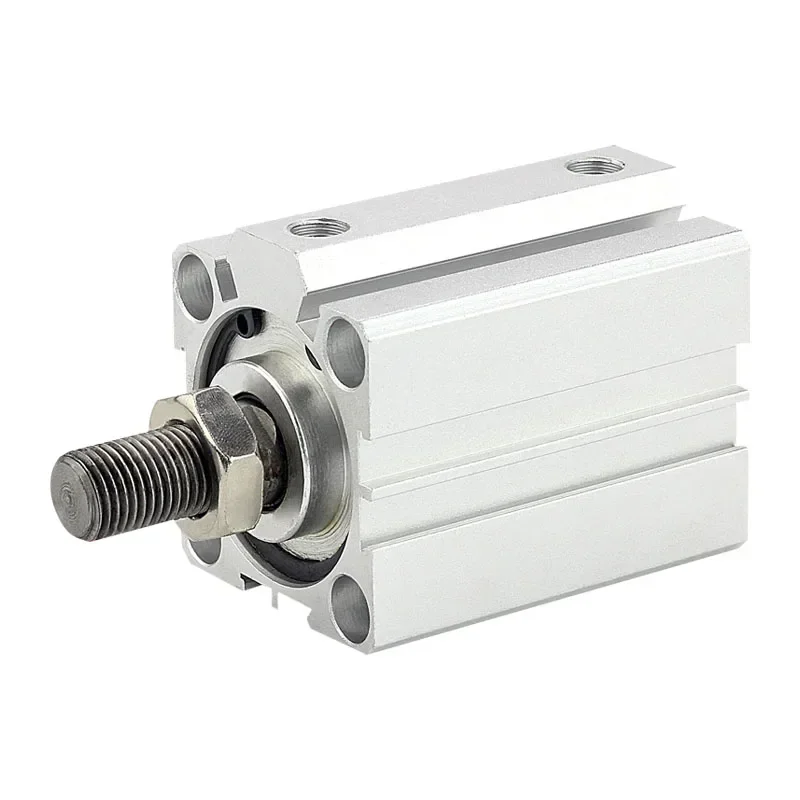 Pneumatic Cylinder External Thread Double Acting 5-100Mm Stroke Compact Air Cylinder SDA40/50/63/80*10/15/20/35/50/90-B Series