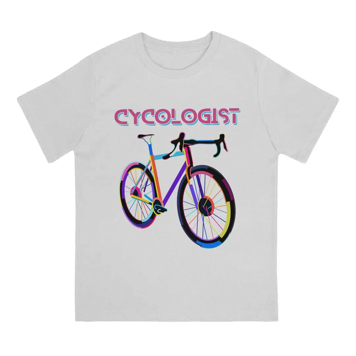 Cyclist Cycling Cycologist Colorful Classic Special TShirt Cycling Sport Mountain Bike Casual Polyester T Shirt Stuff For Adult