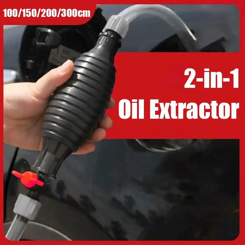 Manual Truck Fuel Oil Pump Petrol Suction Device Petrol Transfer Pump Hand Efficient Car Petrol Tank Sucker Oil Saver 1PC