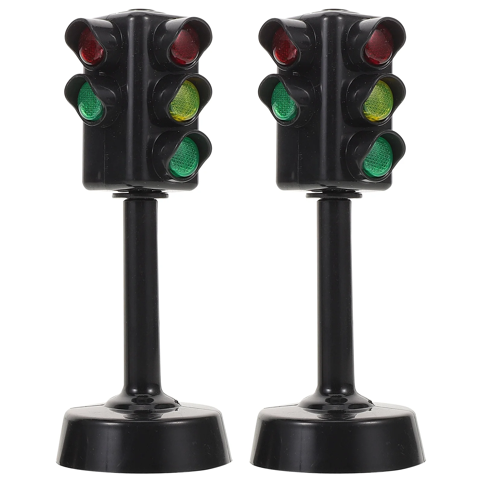 

5pcs Children'S Traffic Light Realistic Simulation With Voice Guidance Sound Light For Kids Playtime Education Home Kindergarten