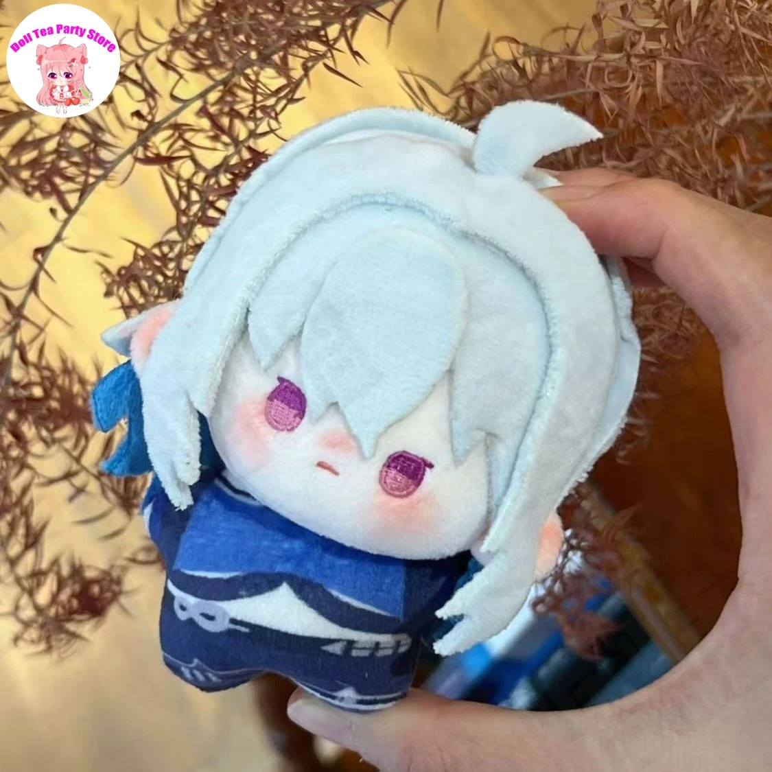 

GALBRENA Wuthering Waves Adorable Printed Body Doll Game Pendant Plush Toys Cosplay Figure Model Plushie 10cm Keychain Gifts