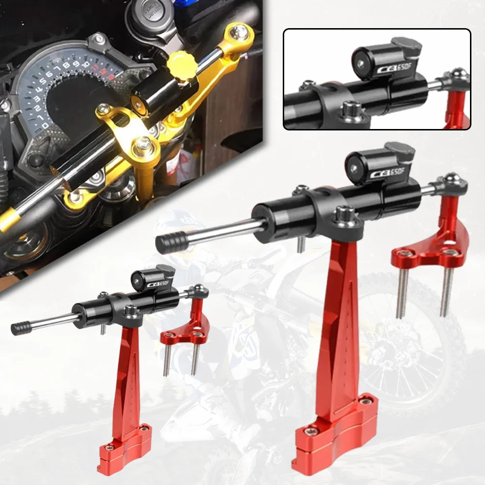

For Honda cb650f CB650 F CB 650F 2014-2020 2021 2022 2023 Motorcycle Steering Stabilize Damper Mounting Bracket Kit Parts CB650F