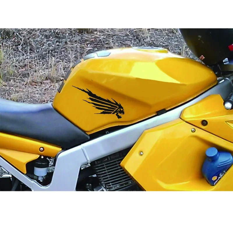2PCS Creativity Small Town Wings Computer Helmet Car Stickers Decal Auto Motorcycle Exterior Waterproof PVC Accessories,10cm*6cm