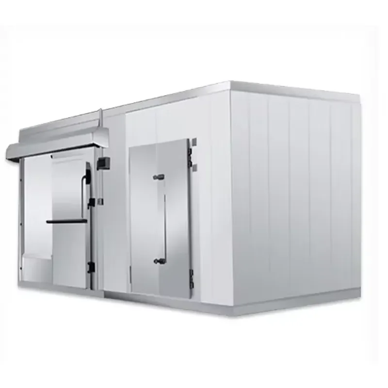 Customized Haobei Copeland Solar Walk-in Cold Storage Freezer Refrigerator Soundproof Panel Door Eco-Friendly Vegetables