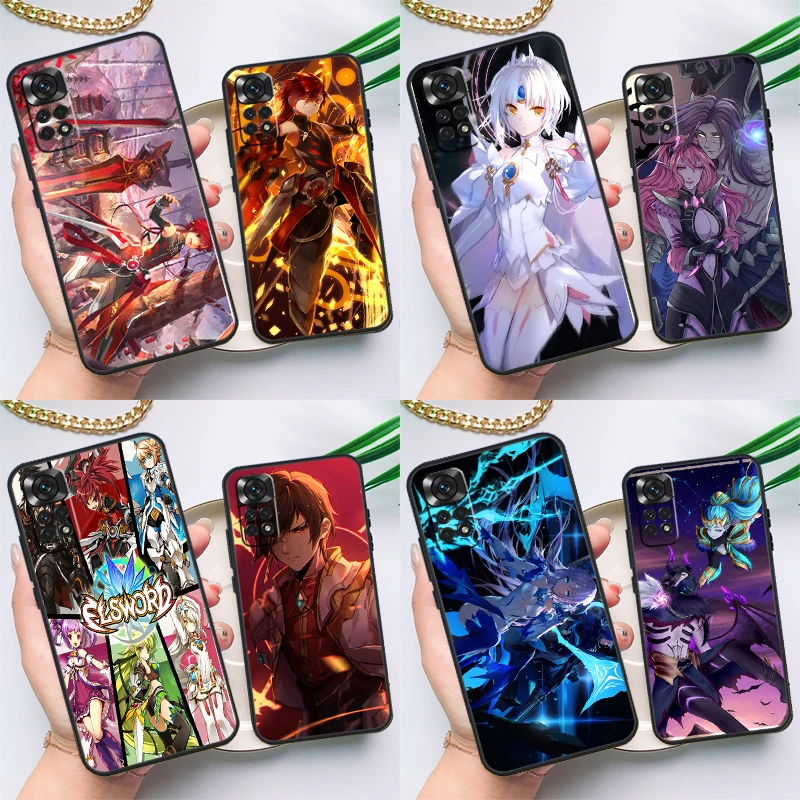 Hot Game Elsword Case For Xiaomi Redmi Note 12 11 10 9 8 Pro Note 8T 9S 10S 11S Redmi 10 10C 12C 9C Cover