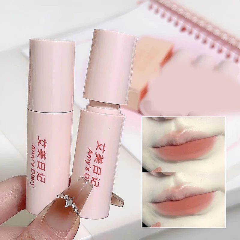 Wasserdichter matter Samt Lip gloss lang anhaltende nicht markierende nackte rosa rote sexy flüssige Lippenstifte koreanische Make-up kosmetische Werkzeuge