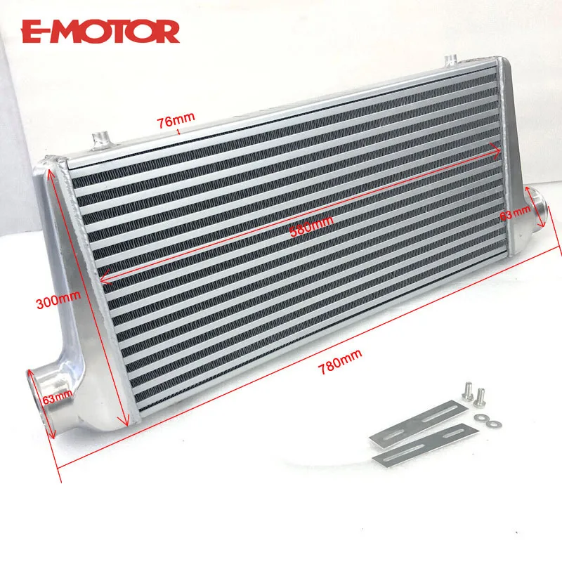 Universal Intercooler 780*300*76  63mm I/O