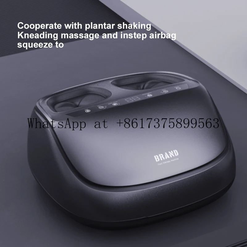 Heated Shiatsu Foot Massager Vibration Compression Acupoint Stimulation Improve Circulation Home Use