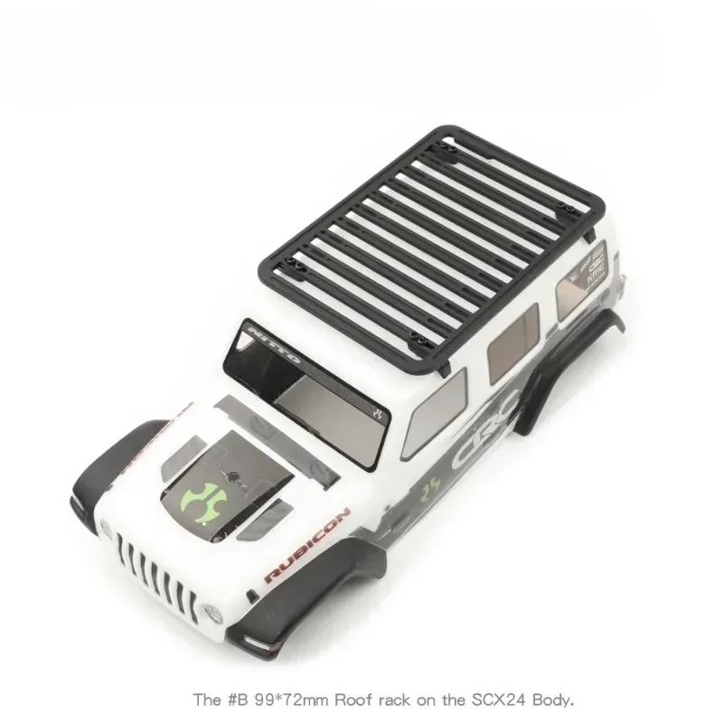 1/18 1/12 1/24 Roof Rack Platform Luggage Rack for TRX4M  SCX24 RC Car Option Parts#A/B/C/D