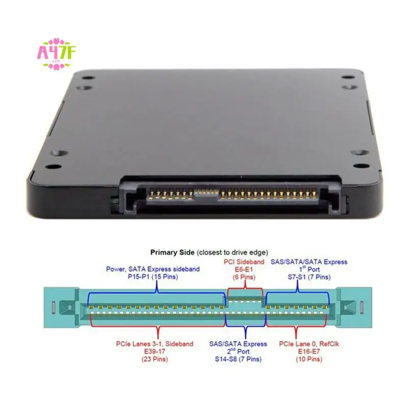 

A47F-SFF-8639 NVME U.2 к NGFF M.2 M-Key Pcie SSD Корпус для материнской платы Замена SSD 750 P3600 P3700