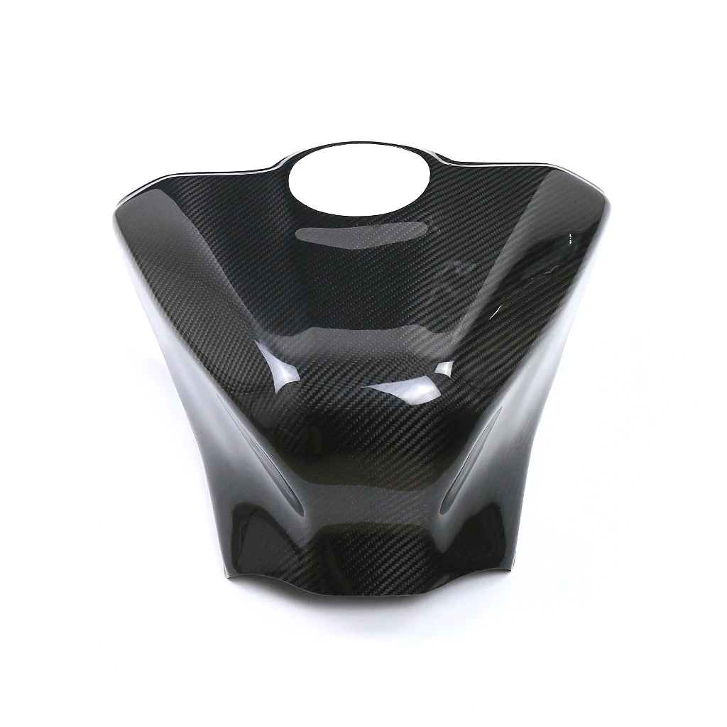 For Yamaha YZF-R1 R1M 2015-2024 Motorcycle Accessories 100% 3K Dry Carbon Fiber Fuel Tank Cover Fairing Gas Cap Guard Protector