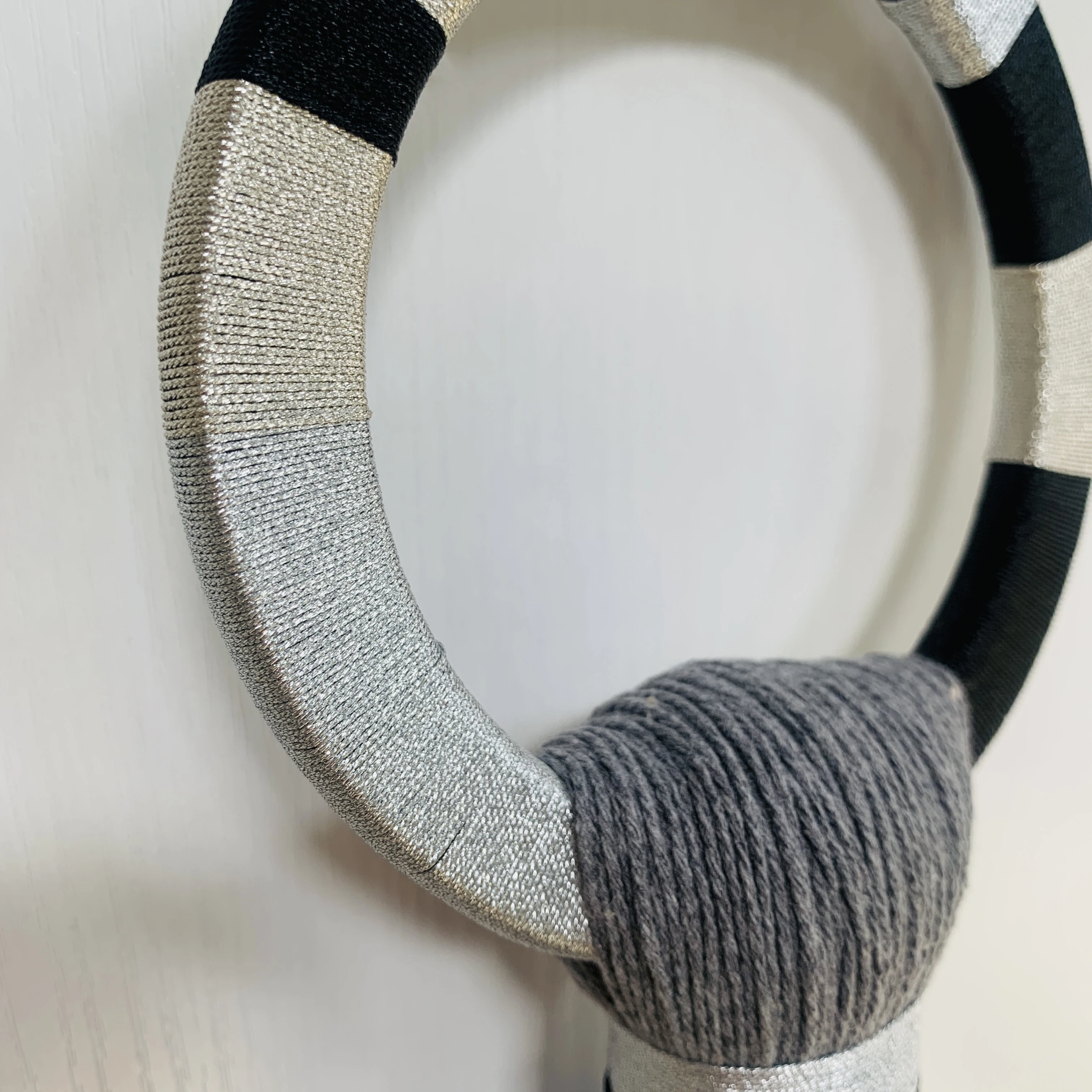 #￥Weaved Dyed Macrame Cord Wall Decor Sustainable Macrame Style for Macrame Patio Hanging Decor Indoor & Outdoor Use