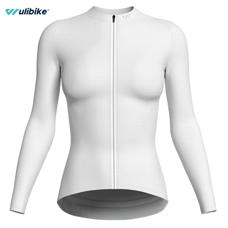 

Wulibike Long Sleeve Women's Cycling Jersey Autumn Road Bike Cycling Long Sleeve Quick Dry Breathable Reflective