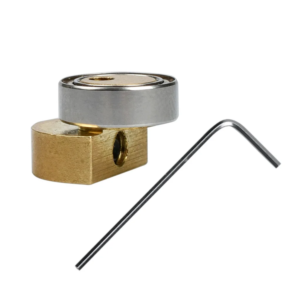 1 قطعة نصف دائرة قابل للتعديل عجلة غريب الأطوار الفولاذ المقاوم للصدأ للآلات اكسسوارات السيارات دائم إبرة محرك 15 مللي متر المقبس