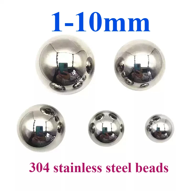 

Diameter 1-10 mm 304 stainless steel solid ball smooth ball SUS precision bearing steel