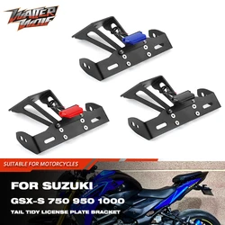 GSX-S 750 Tail Tidy Fender Eliminator Kit For Suzuki GSXS950 GSXS1000 GSX-S 1000F GSX-S750 2015-2023 License Plate Bracket