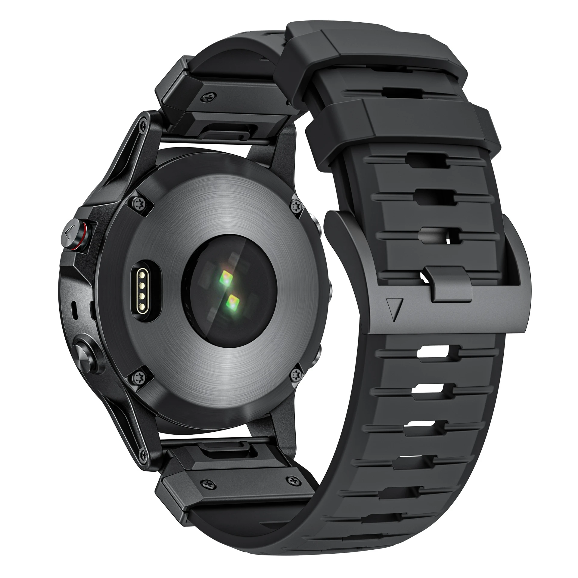 22 26mm Fluororubber Strap For Garmin Fenix7 7X 8 Quick Release Wristband Bracelet Fenix5 5XPlus 6 6XPro Silicone Watch Band