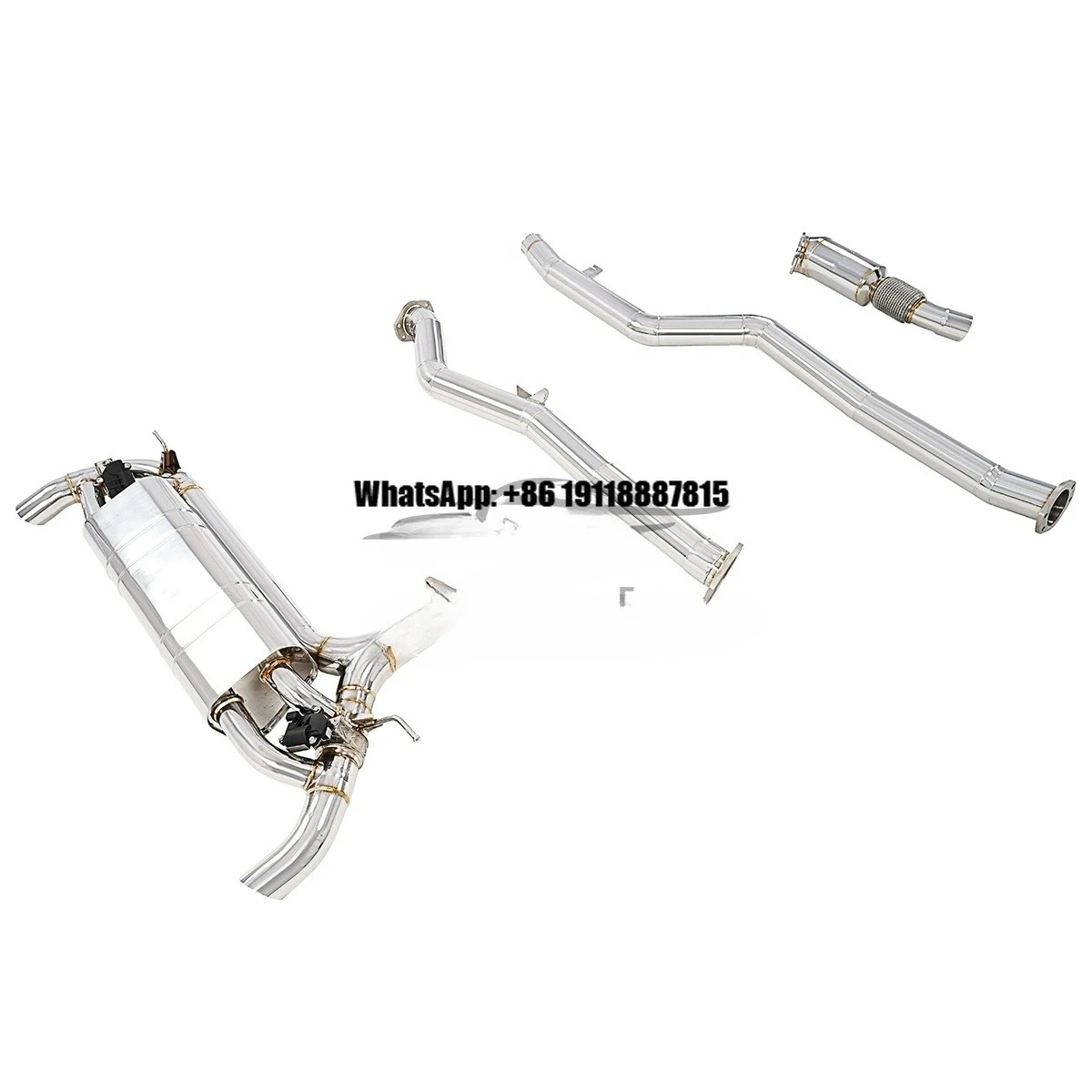 Custom Tuning Parts Exhaust Pipe Muffler for BMW G11 G12 740i B58 3.0T 2015-2022 Stainless Steel Car Exhaust Muffler