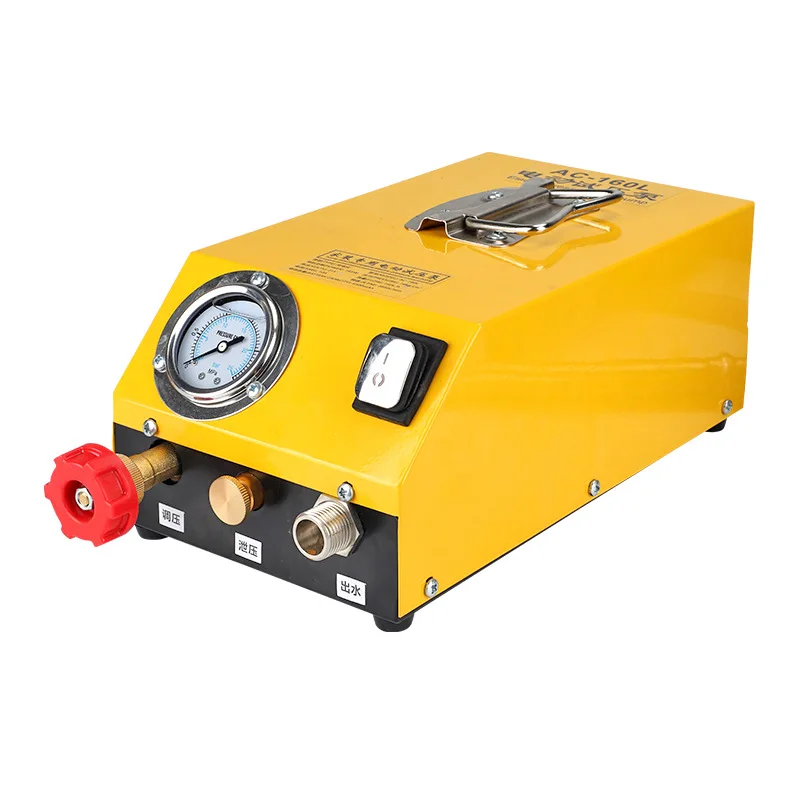 Charging Portable Small Electric Pressure Test Pump AC-160L Home Improvement Floor Heating Pipe Press PPR Water Leak Detection