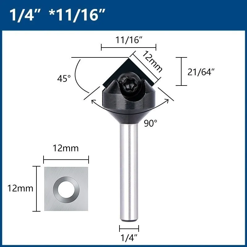 CMCP Spoilboard Planer Bit 1/4\