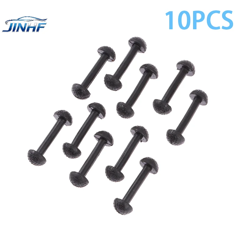 10X For Motu Leg Band Vintage Figures Replacement Connectors Clip Black Rubber Leg Band Replacement Connectors