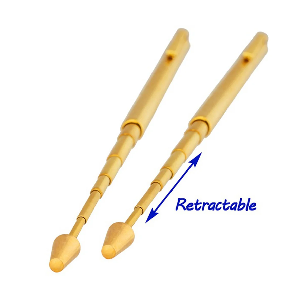 3 Pieces Divining Rods Copper and Dowsing Pendulum,Retractable Paranormal Divining Rods with Copper Handle