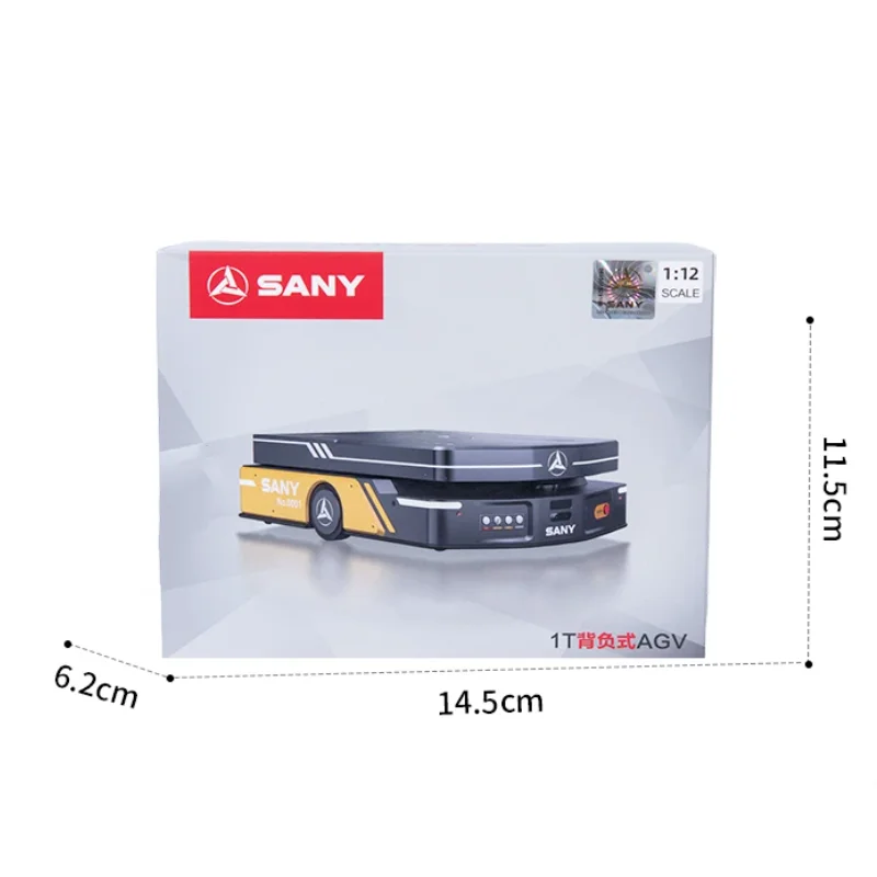 

Diecast 1:12 Scale SANY 1T AGV Transport Vehicle Alloy Engineering Model Collection Souvenir Gift Static Display ﻿