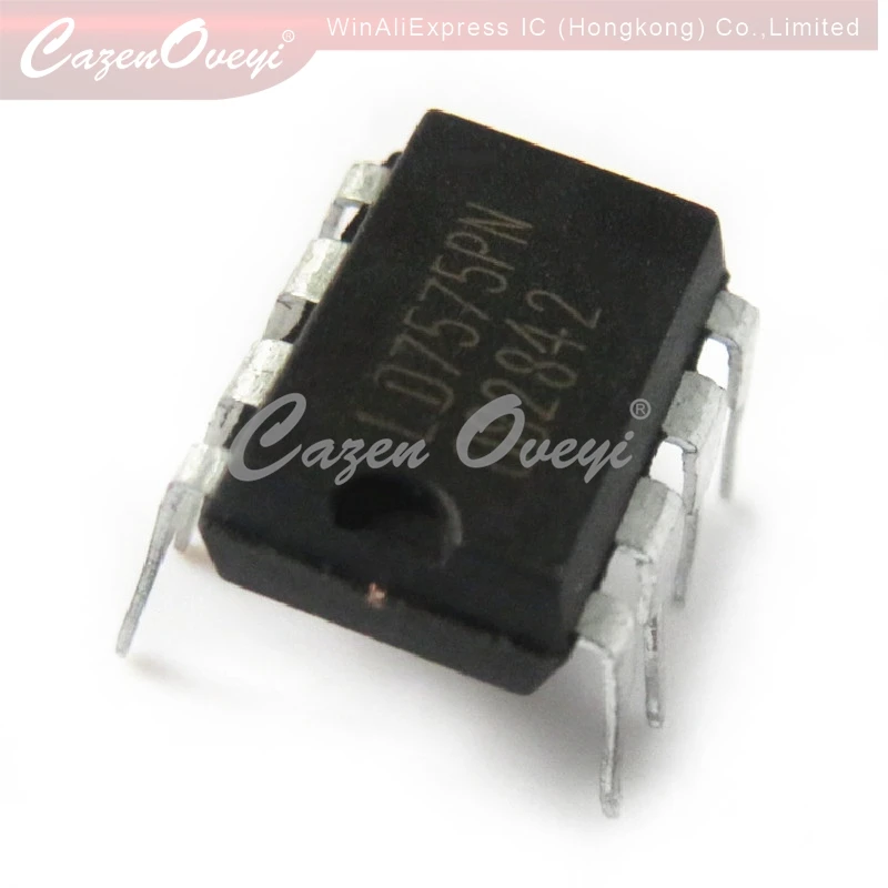 （5pcs）LM741CN LM741 LD7575PN LD7575 X9C103P X9C103 DIP-8