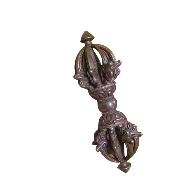 Copper Nine-Strand , Vajra Bell Chime, Ornament, Tibetan Buddhist Collection