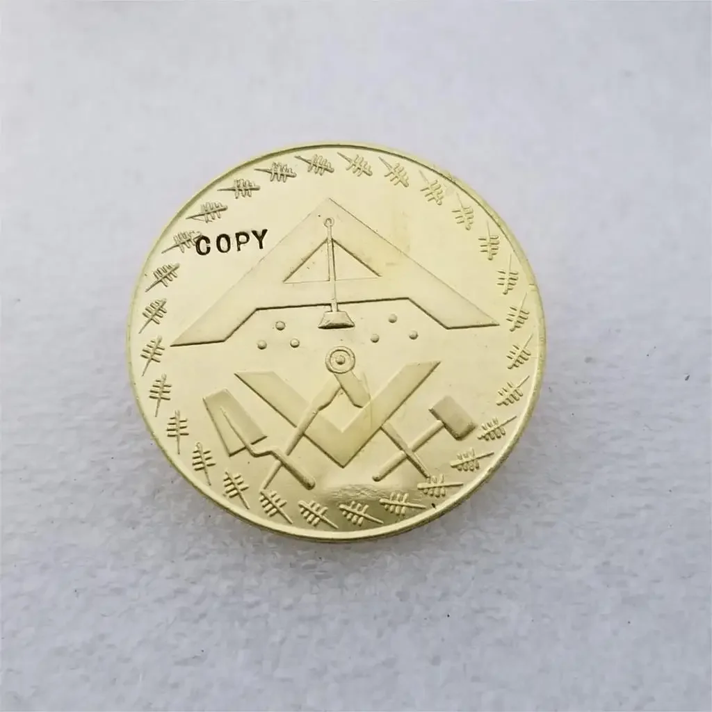 French Masonic - Loge des droits de l'homme COPY COIN