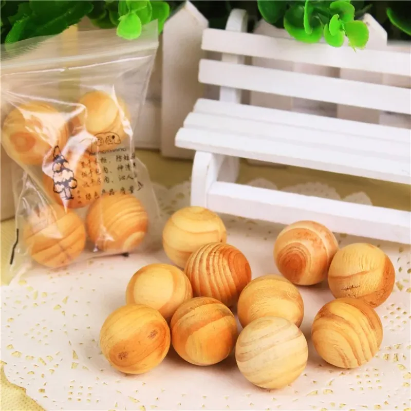 5/10/20/50pcs of natural camphor wood ball insect repellent insect repellent incense ball