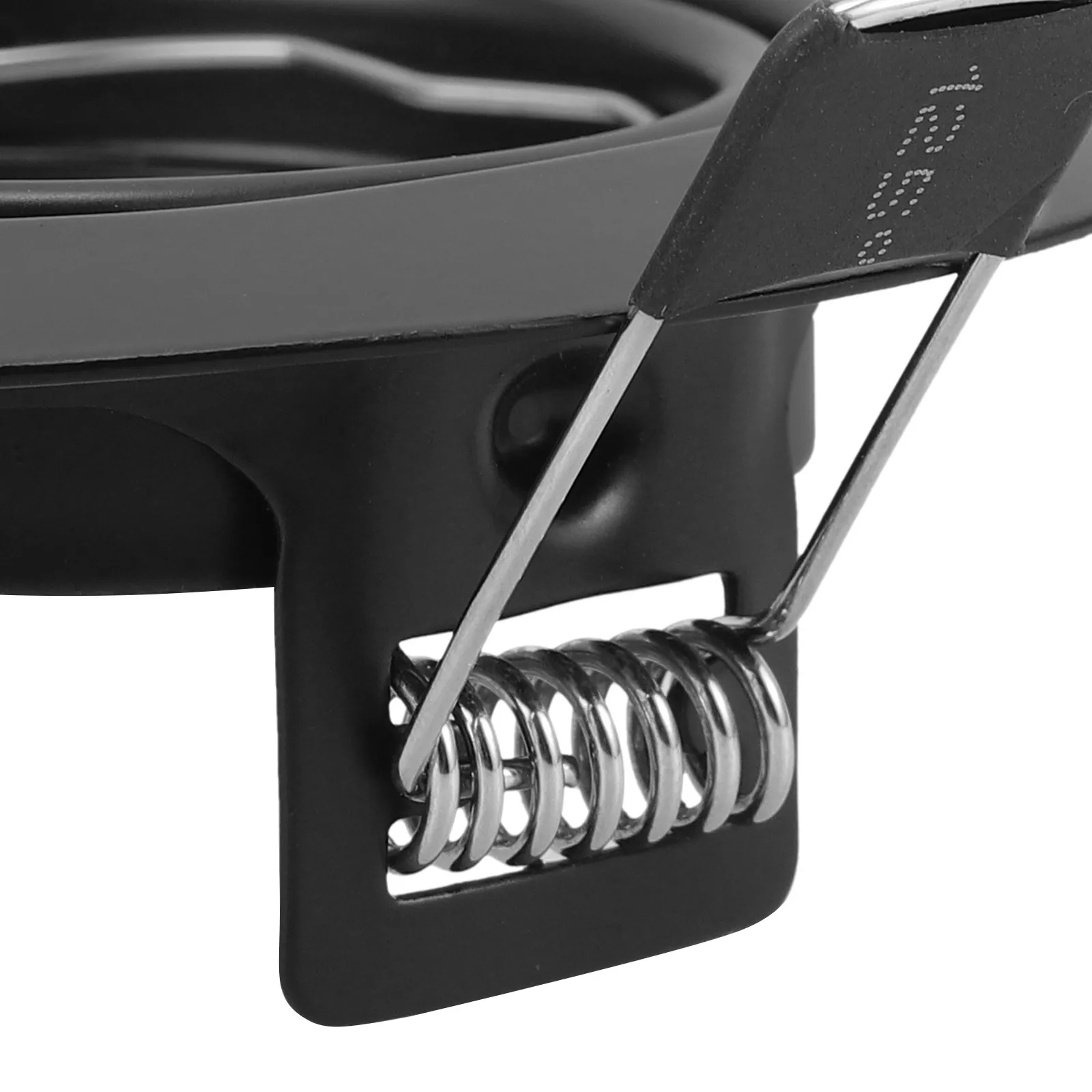 LED Spotlight Trim Ring Heavy Duty Iron Recessed Ceiling Light Fixture Frame for Kitchen Decor
