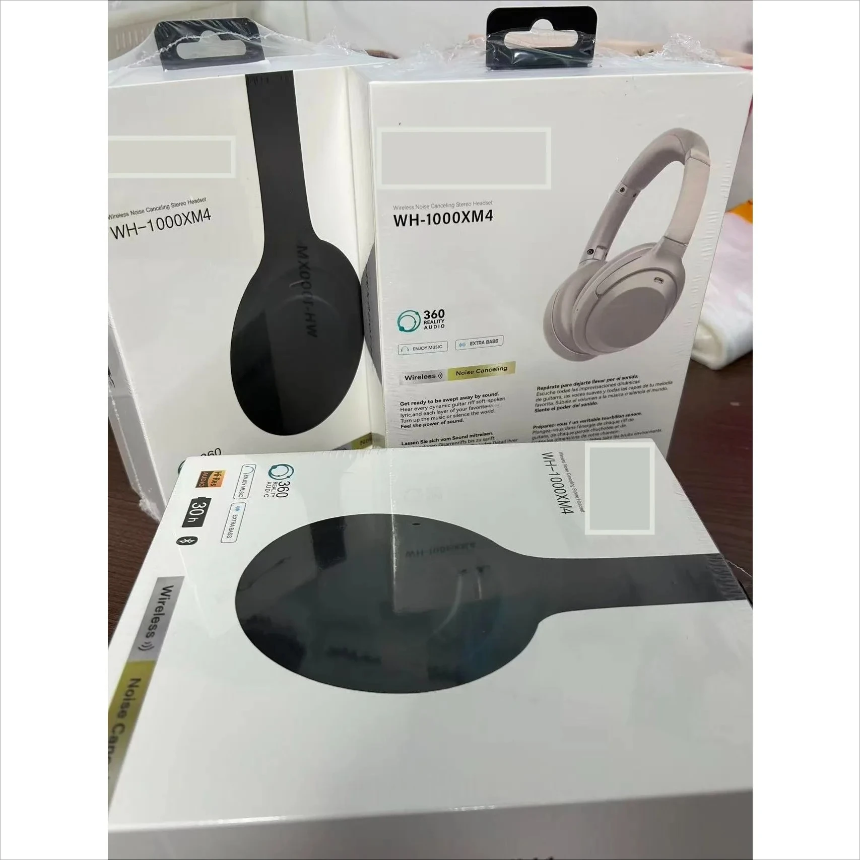 

Новые беспроводные Bluetooth-наушники с шумоподавлением WH-1000XM4 2025 года, глубокий ночной синий цвет, мощный басовый динамик