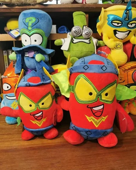 Superzings الأصلي ألعاب من القطيفة 20-25 سنتيمتر Superthings فائقة النادرة كوة ماكس Enigma Mr.king البروفيسور K طفل كازوم الغضب الاطفال هدية