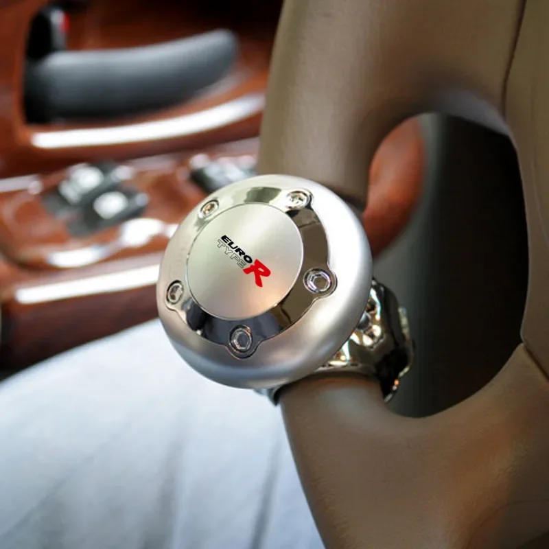 Universal Car Steering Wheel Spinner Power Direction Assist Handle Organizer Clips Quick Direction Tuning Interior Accessory