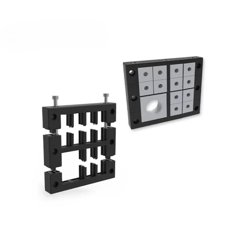 100A industrial power distribution cable entry system with 6 sockets plastic 30A/32A 24V/12V