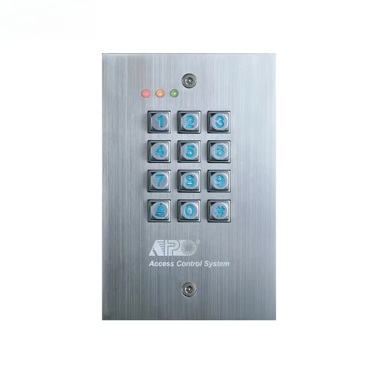DK-2881D (P2) Wi-Fi Access Control Mobile App Keypad Kit with Egress Button IP66 Waterproof 1100 Users