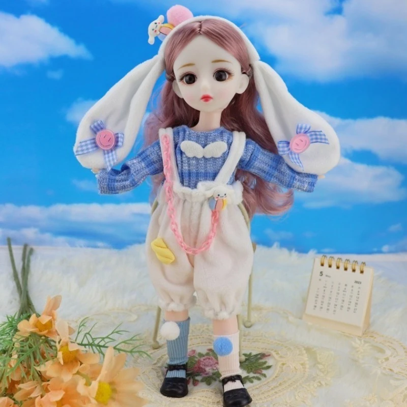 

30 см кукла принцессы 1/6 BJD Dress Up с одеждой, обувь, 20 суставов, подвижное милое лицо, подарок на день рождения для девочек, детская игрушка-кукла