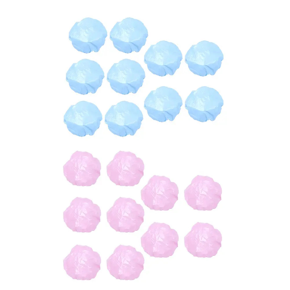 60Pcs Hair Dye Ear Covers Waterproof Disposable Ear Caps Lightweight Comfortable for Hair Treatment Bathing Oil Dye Application