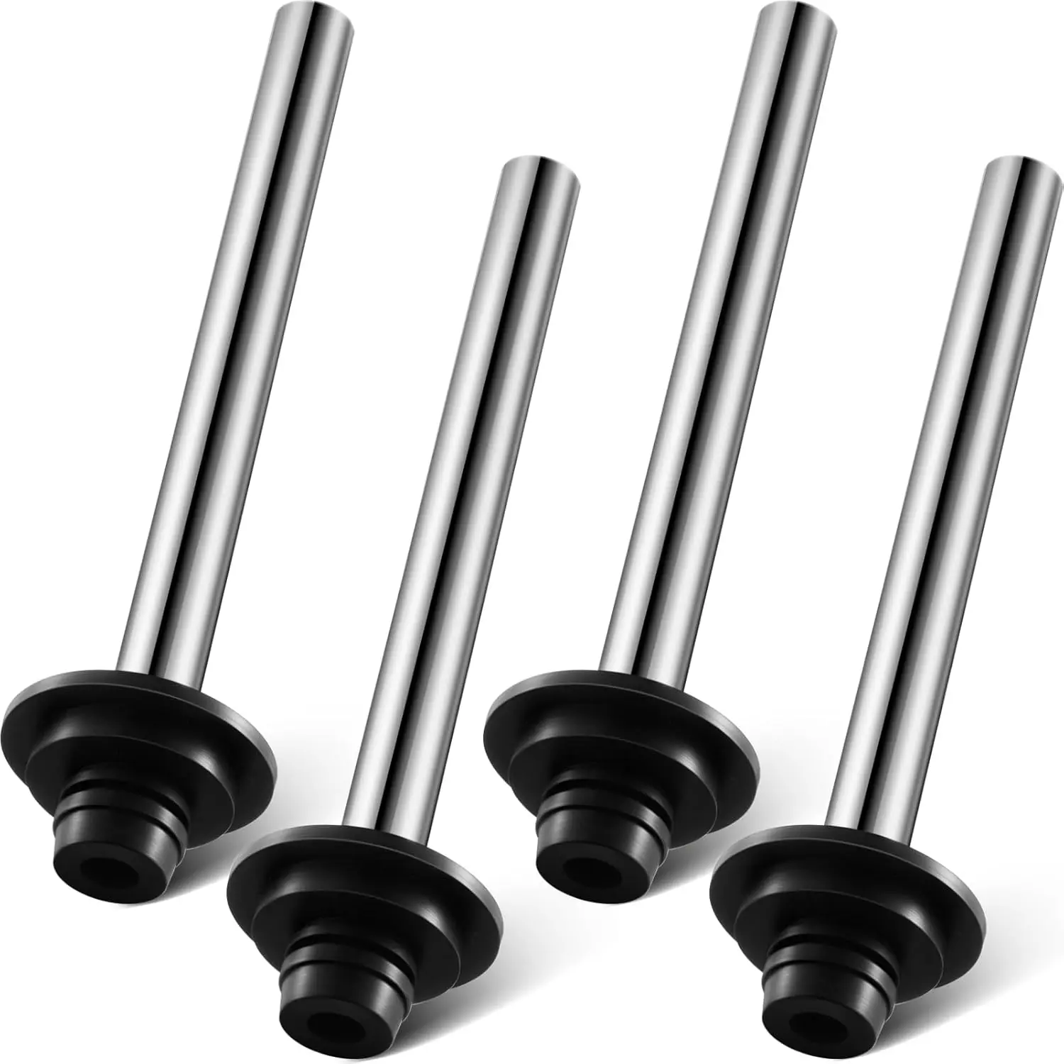 

4 Pcs Universal Bar Sink Overflow Pipe Stainless Steel Bar Sink Stopper Strainer Pipe Overflow Plug Bathroom Pipes Fitt