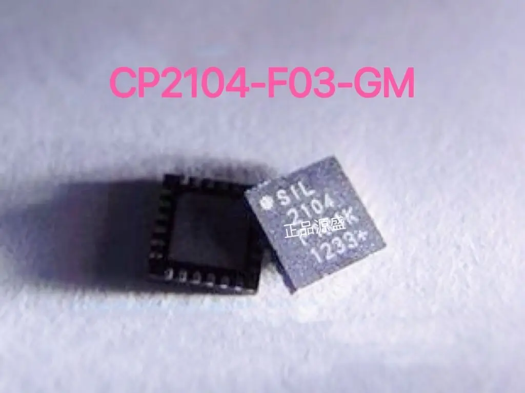 10Pcs~50Pcs Original CP2104-F03-GM QFN-24 SIL2104 controller chip