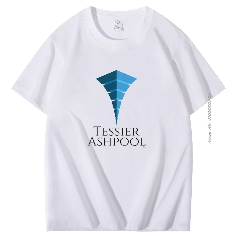 Neuromancer Henry Dorsett Case Roman Baumwolle T-Shirt Tessier Ashpool Logo Mode Grafik T Shirts männer Kurzarm T-Shirt