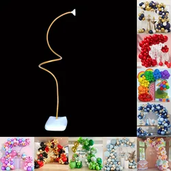 8.2 Feet Balloon Arch Kit Irregular Deformable Balloon Column Stander For Wedding Anniversary Graduation Celebration Party Decor